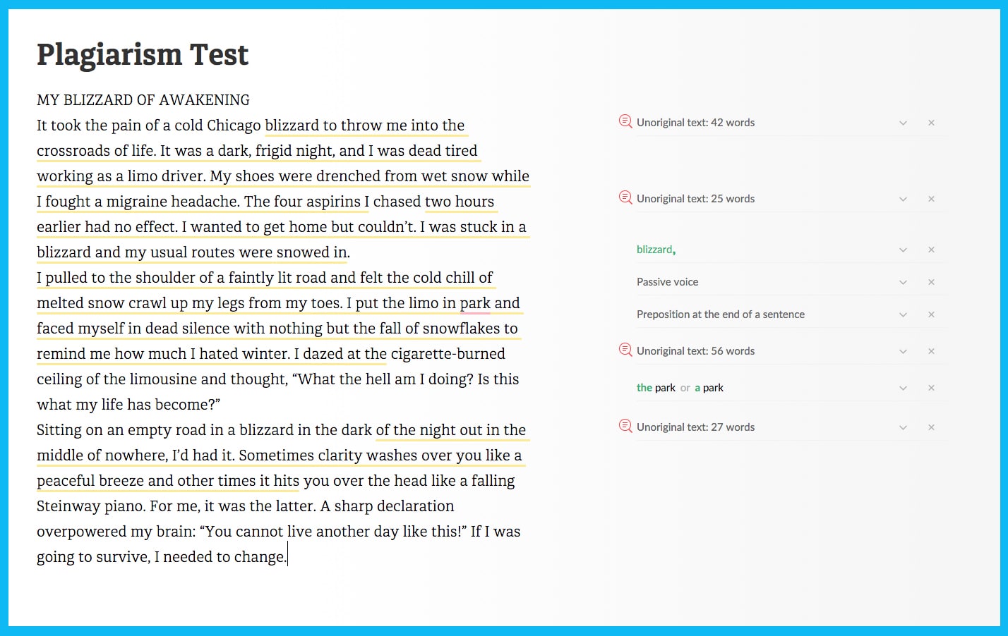 Grammarly Review - plagiarism check grammarly