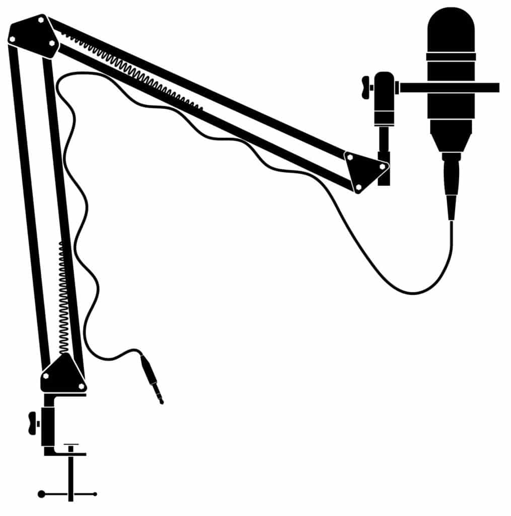 PodcastBoomArmMicrophone
