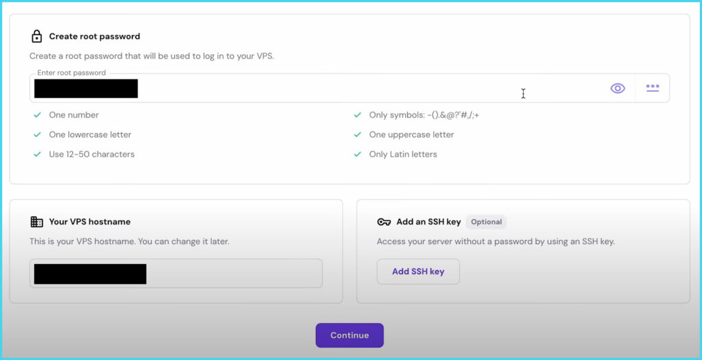 08 Hostinger SetupN8NPasswords blueborder