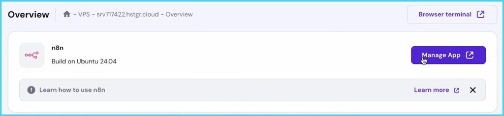 10 Hostinger ManageN8N blueborder