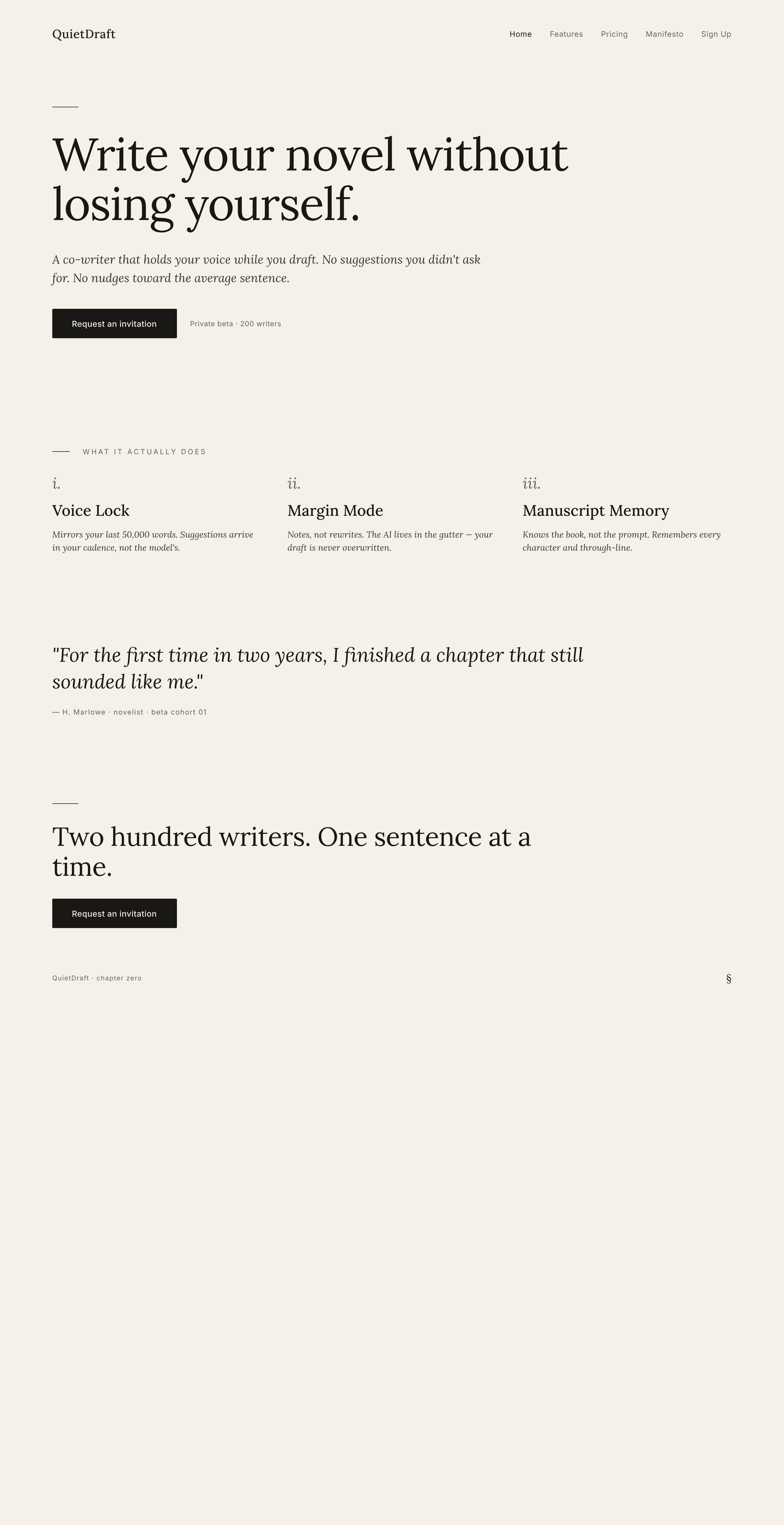Claude Code with Pencil kept my exact headline, feature names, and pricing labels on the page